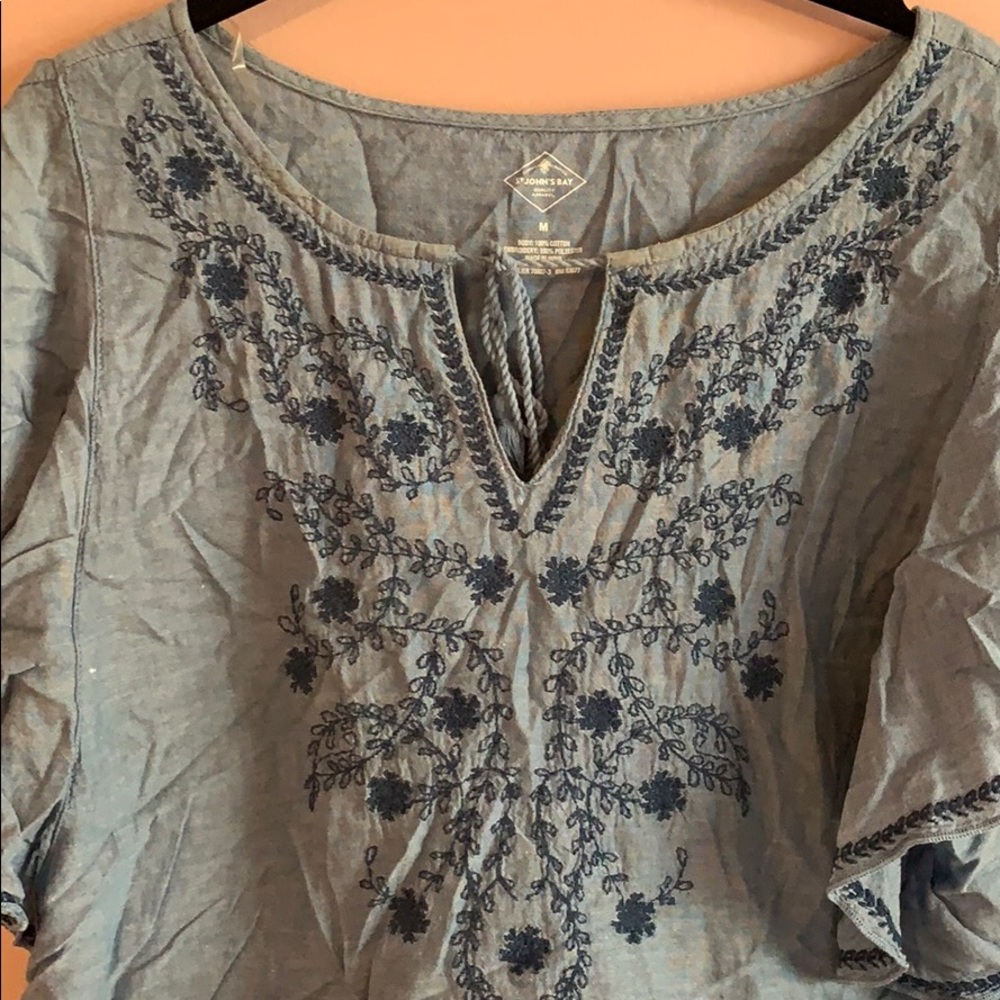 Blue blouse - Picture 2 of 4